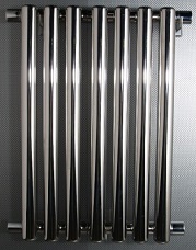 Однорядный хромированный радиатор Гармония (КЗТО)