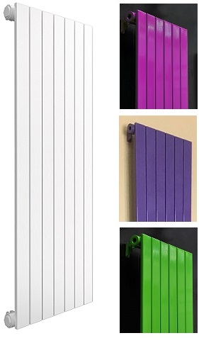 Вертикальный радиатор СОЛО КЗТО и варианты цветовых решений