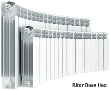 Радиусные радиаторы Rifar Base flex