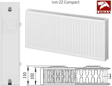 Радиаторы Lemax Compact тип 22
